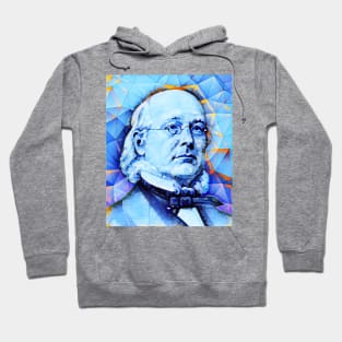 Horace Greeley Portrait | Horace Greeley Artwork | Horace Greeley Painting 10 Hoodie